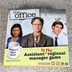 The Office Assistant to the Regional Manager Board Game Spin Master Mug Included